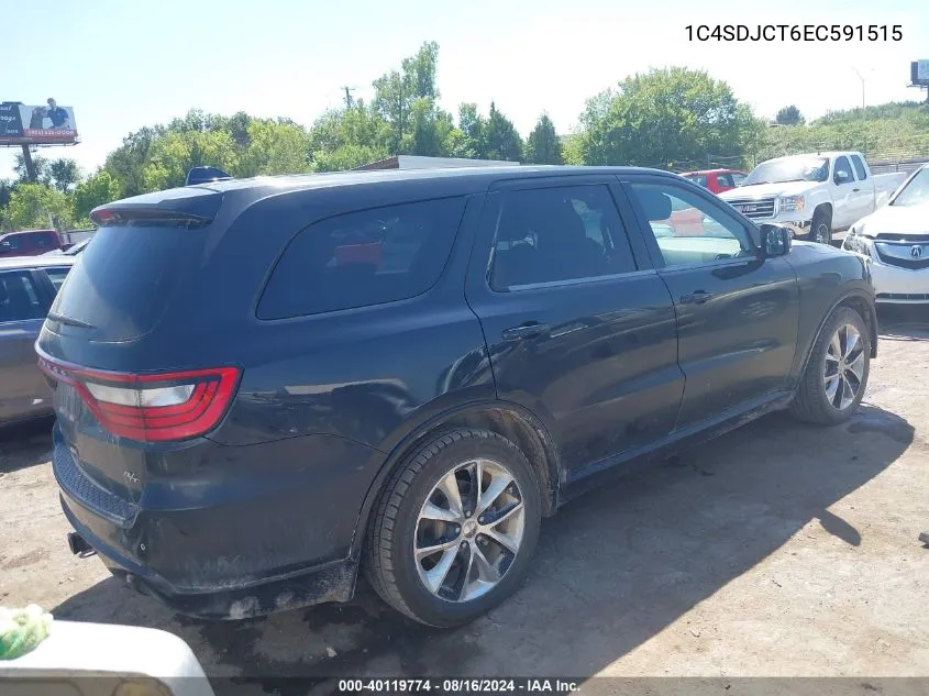 1C4SDJCT6EC591515 2014 Dodge Durango R/T