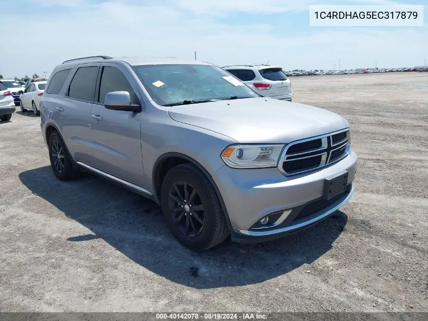 1C4RDHAG5EC317879 2014 Dodge Durango Sxt