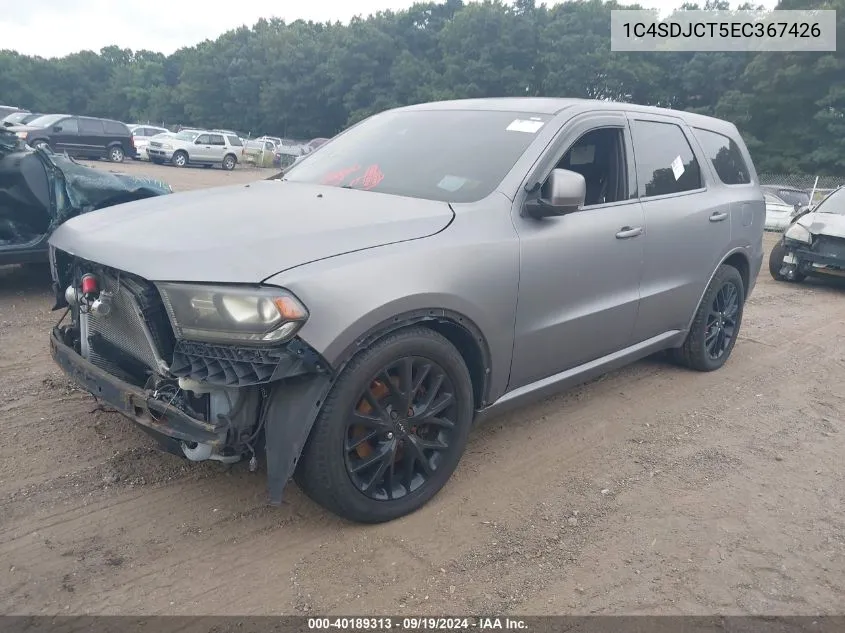 1C4SDJCT5EC367426 2014 Dodge Durango R/T