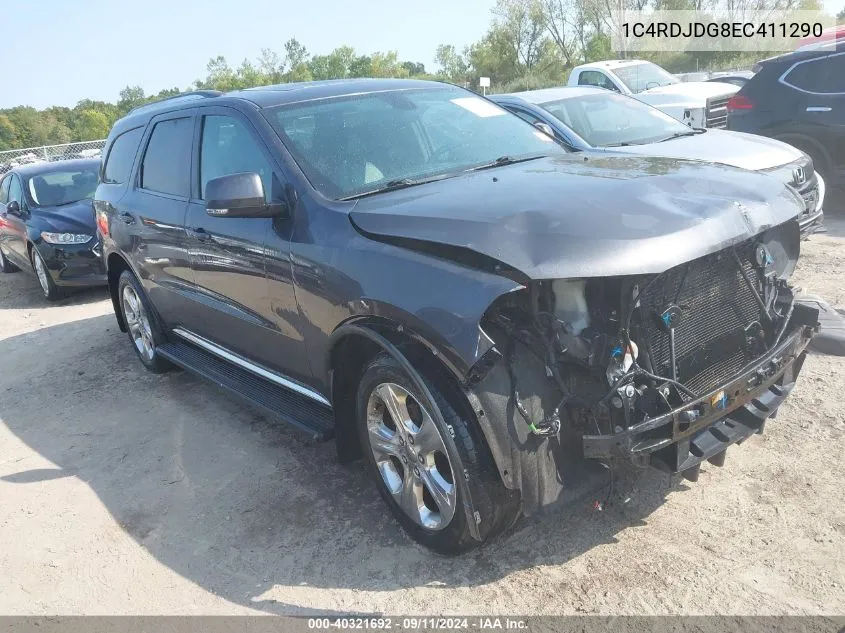 1C4RDJDG8EC411290 2014 Dodge Durango Limited