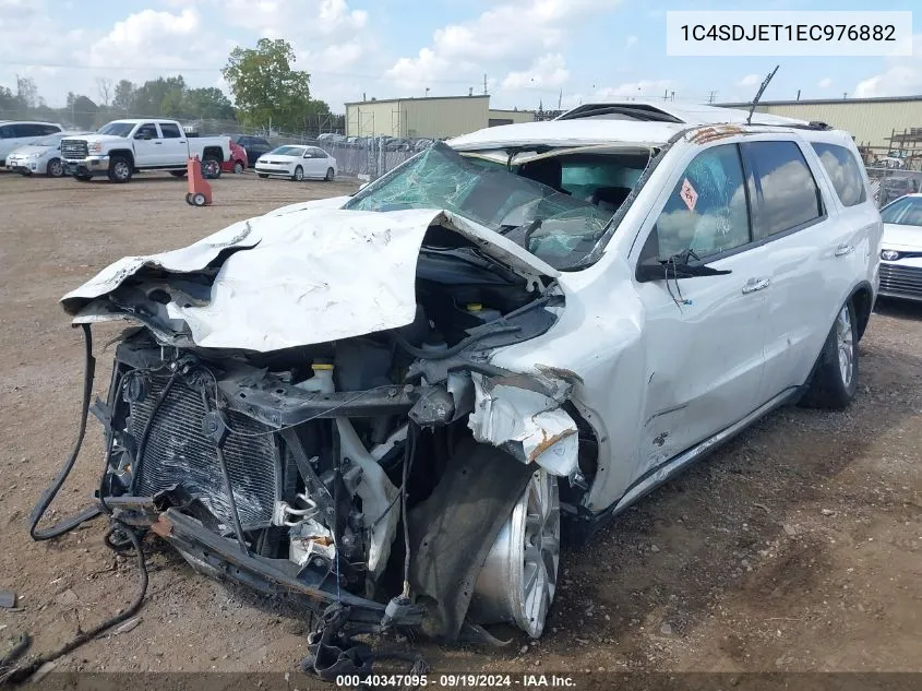 2014 Dodge Durango Citadel VIN: 1C4SDJET1EC976882 Lot: 40347095