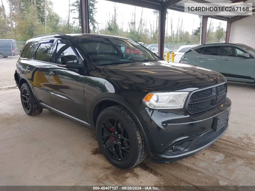 1C4RDHDG1EC267168 2014 Dodge Durango Limited