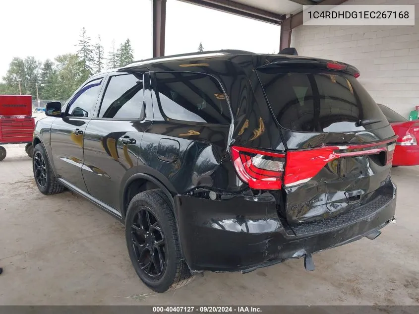 1C4RDHDG1EC267168 2014 Dodge Durango Limited