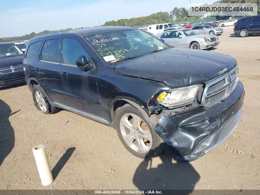 2014 Dodge Durango Limited VIN: 1C4RDJDG3EC484468 Lot: 40525088