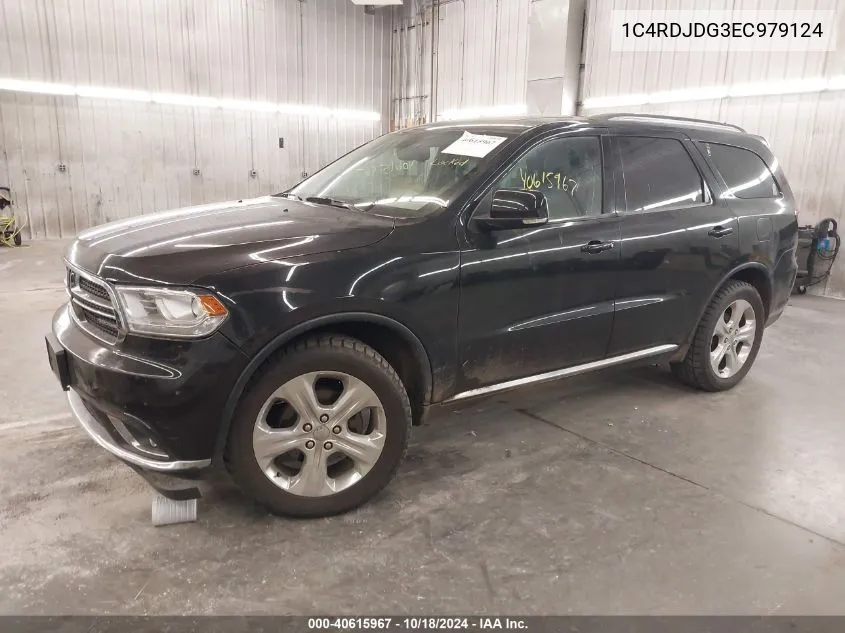 1C4RDJDG3EC979124 2014 Dodge Durango Limited