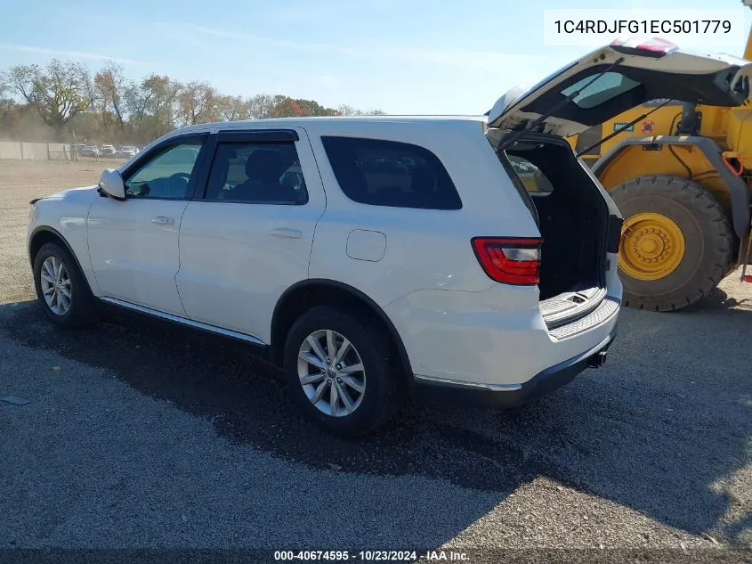 1C4RDJFG1EC501779 2014 Dodge Durango Special Service