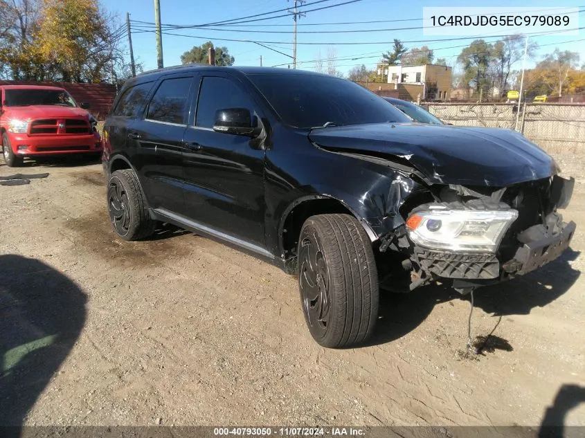 2014 Dodge Durango Limited VIN: 1C4RDJDG5EC979089 Lot: 40793050