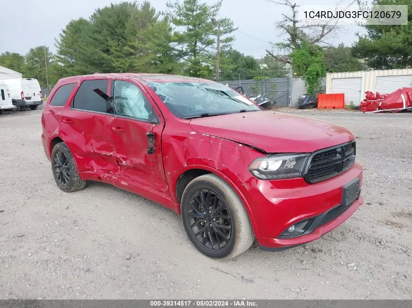 1C4RDJDG3FC120679 2015 Dodge Durango Limited