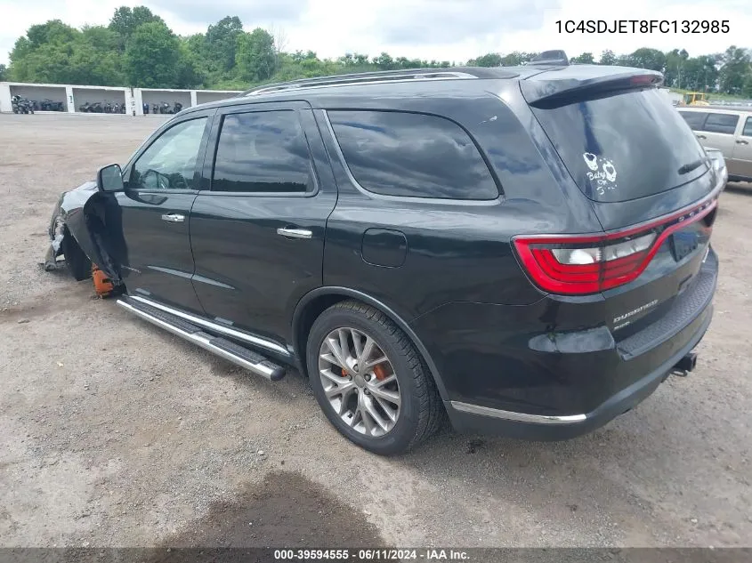 1C4SDJET8FC132985 2015 Dodge Durango Citadel