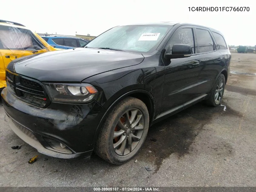 1C4RDHDG1FC766070 2015 Dodge Durango Limited