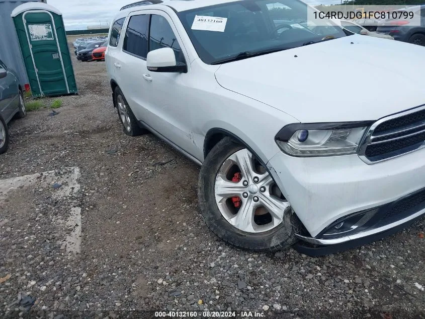 2015 Dodge Durango Limited VIN: 1C4RDJDG1FC810799 Lot: 40132160