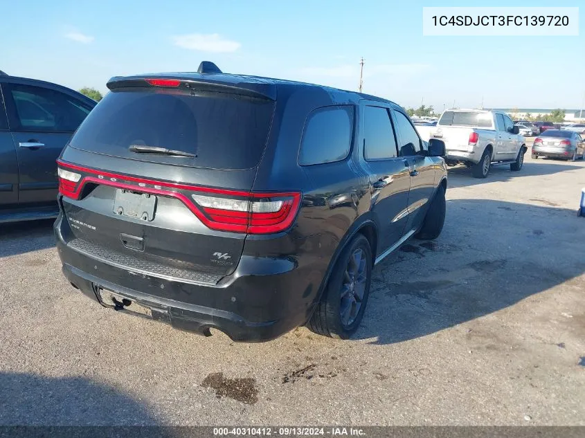 1C4SDJCT3FC139720 2015 Dodge Durango R/T