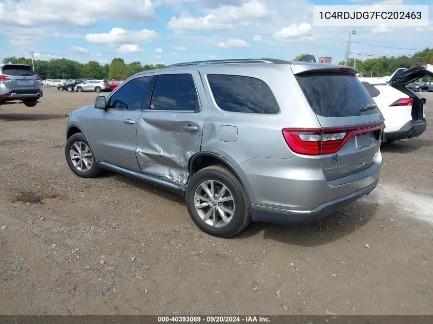 1C4RDJDG7FC202463 2015 Dodge Durango Limited