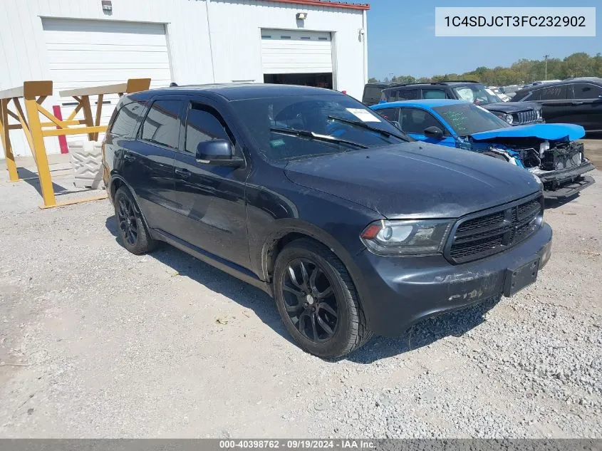 1C4SDJCT3FC232902 2015 Dodge Durango R/T