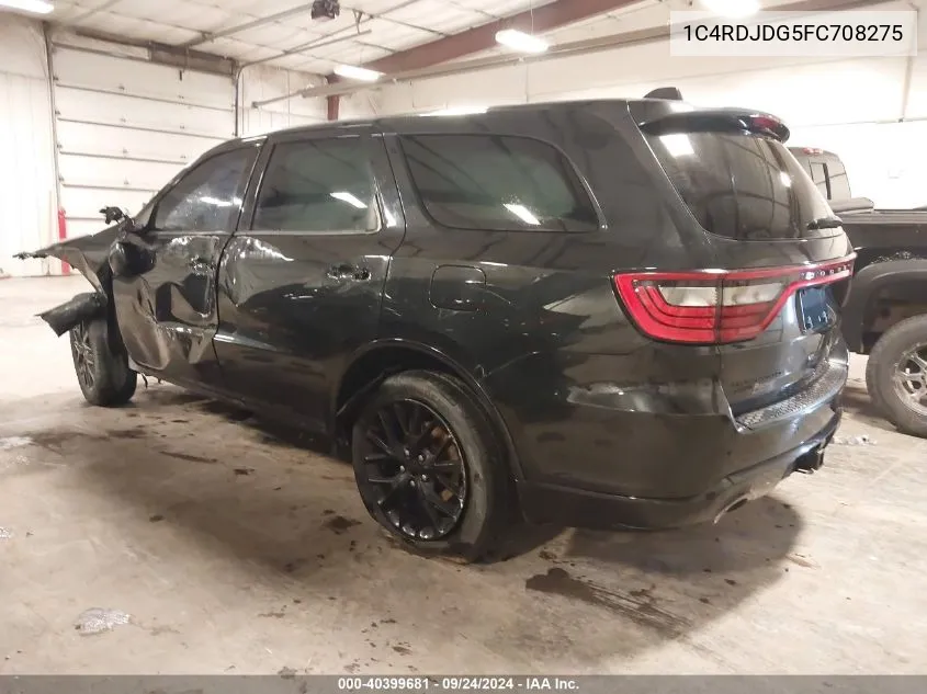 1C4RDJDG5FC708275 2015 Dodge Durango Limited