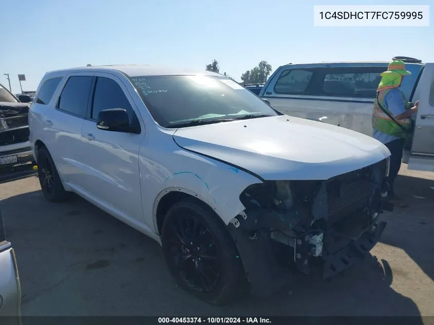 1C4SDHCT7FC759995 2015 Dodge Durango R/T