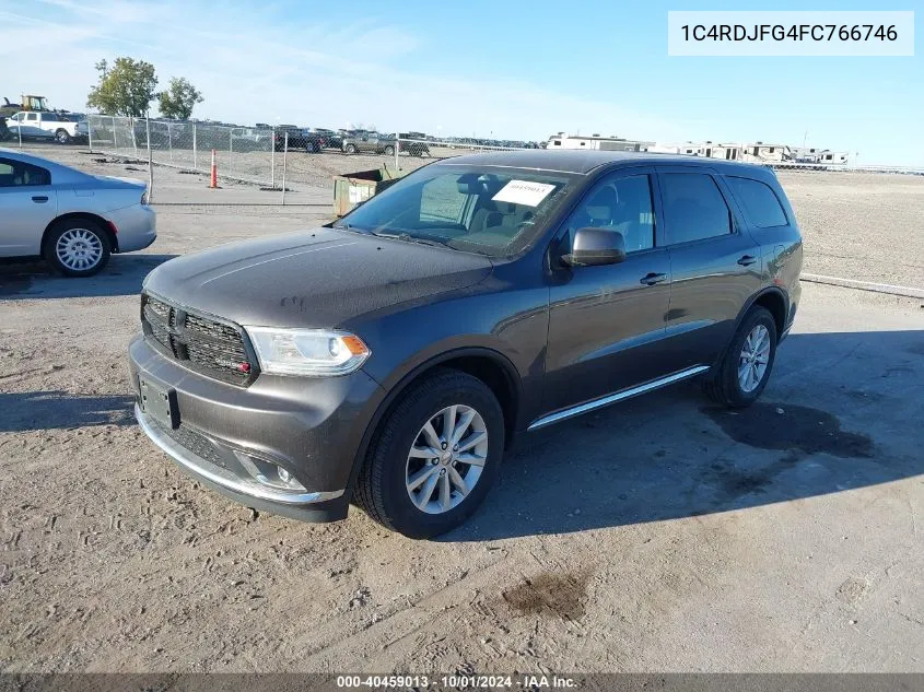 1C4RDJFG4FC766746 2015 Dodge Durango Special Service