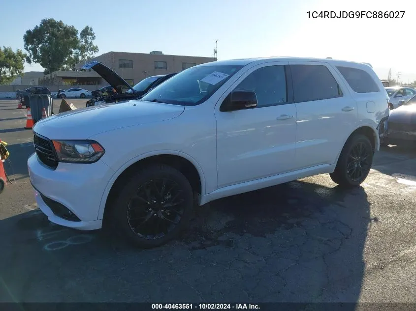 1C4RDJDG9FC886027 2015 Dodge Durango Limited