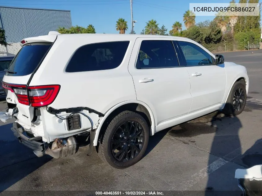 1C4RDJDG9FC886027 2015 Dodge Durango Limited