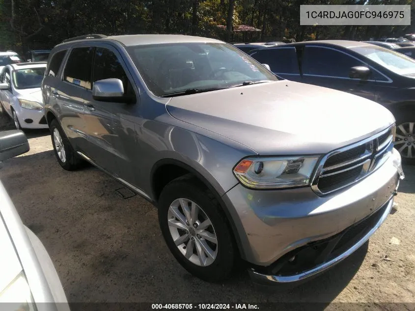 1C4RDJAG0FC946975 2015 Dodge Durango Sxt