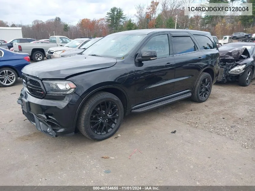 2015 Dodge Durango Limited VIN: 1C4RDJDGXFC128004 Lot: 40754655