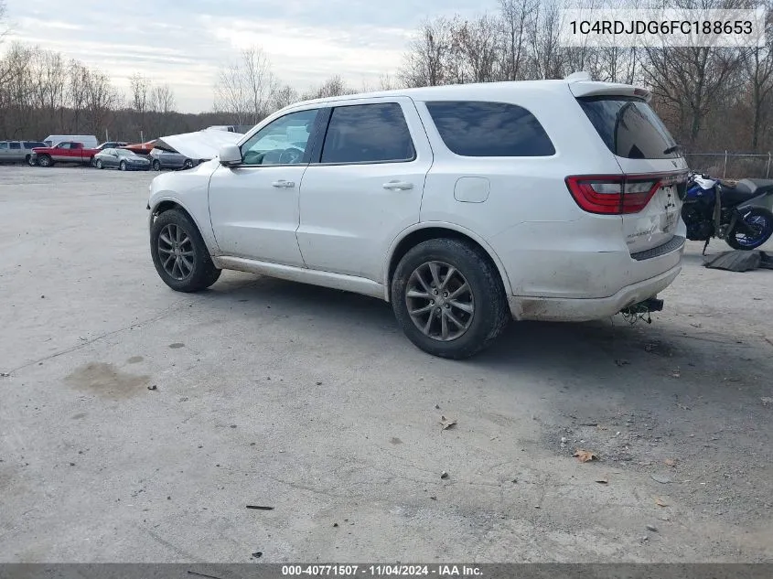 2015 Dodge Durango Limited VIN: 1C4RDJDG6FC188653 Lot: 40771507