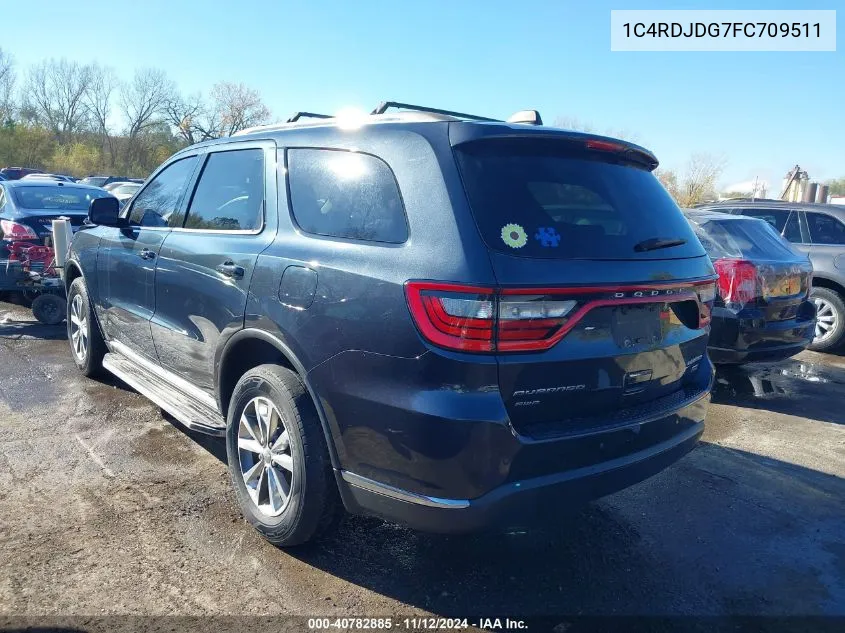 1C4RDJDG7FC709511 2015 Dodge Durango Limited