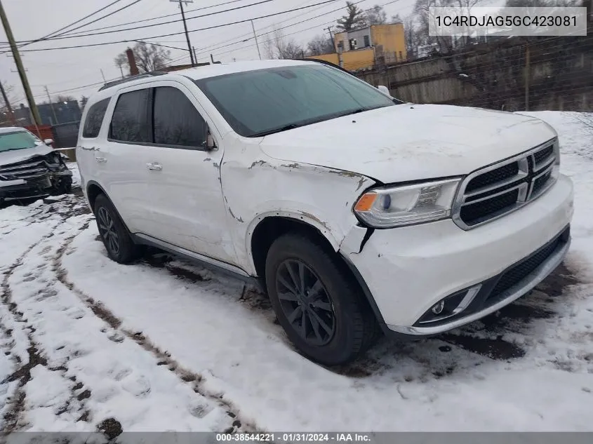 1C4RDJAG5GC423081 2016 Dodge Durango Sxt