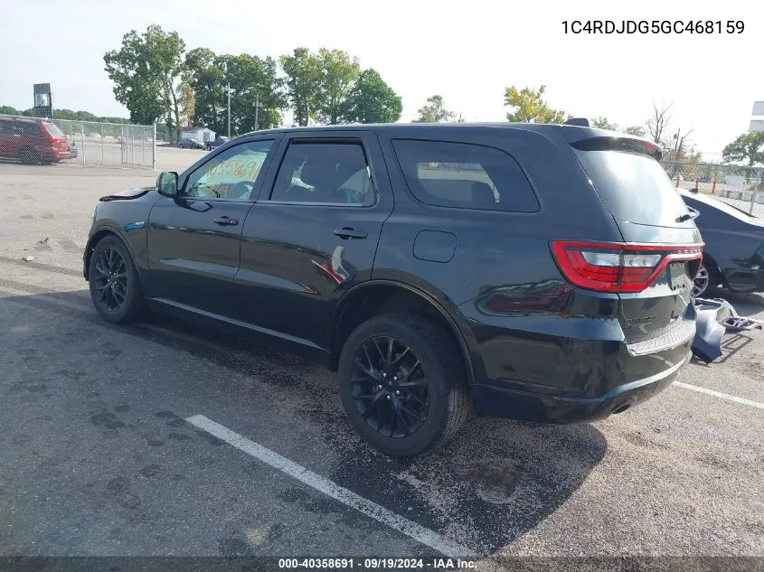 1C4RDJDG5GC468159 2016 Dodge Durango Limited