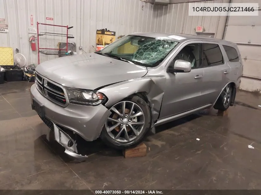 1C4RDJDG5JC271466 2018 Dodge Durango Gt