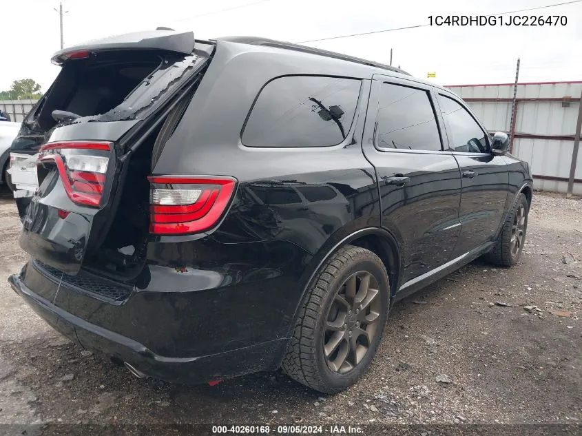 1C4RDHDG1JC226470 2018 Dodge Durango Gt