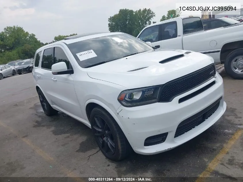 1C4SDJGJXJC395094 2018 Dodge Durango Srt