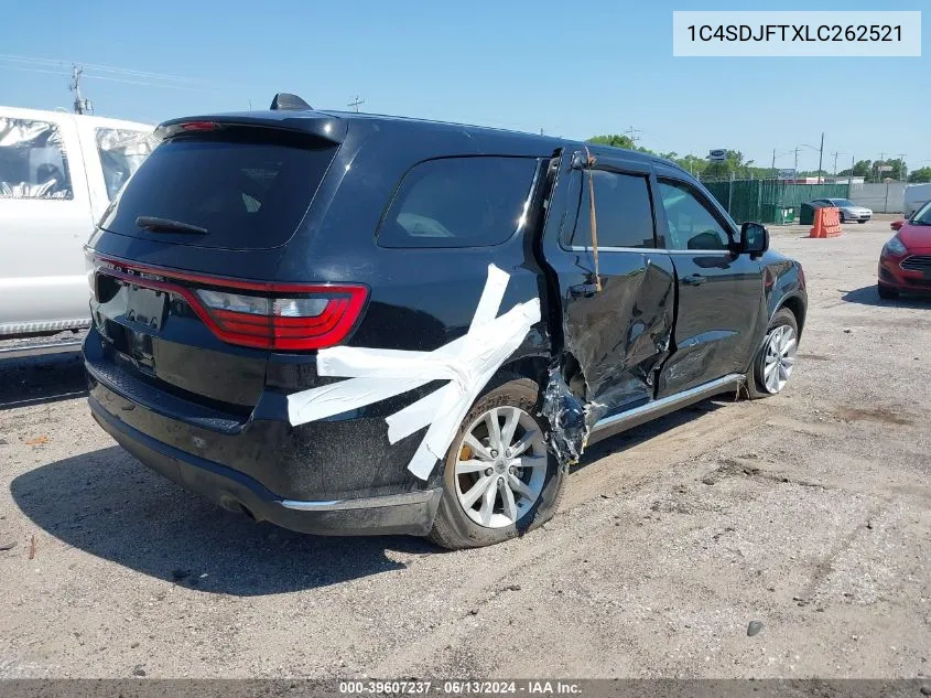 2020 Dodge Durango Pursuit Awd VIN: 1C4SDJFTXLC262521 Lot: 39607237