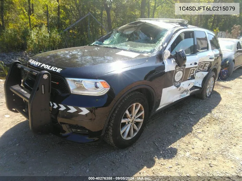 1C4SDJFT6LC215079 2020 Dodge Durango Pursuit Awd