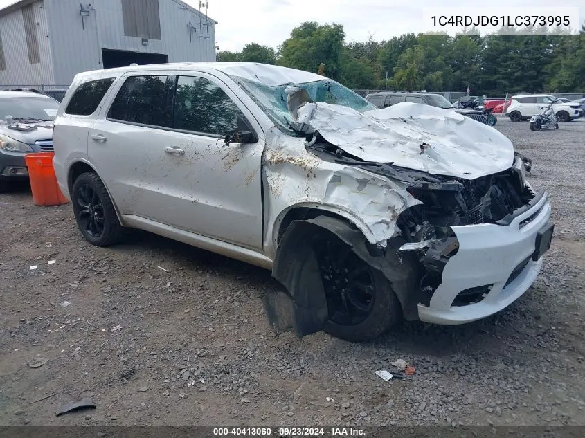 2020 Dodge Durango Gt Awd VIN: 1C4RDJDG1LC373995 Lot: 40413060