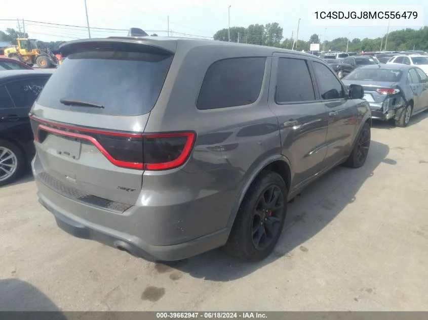 2021 Dodge Durango Srt 392 Awd VIN: 1C4SDJGJ8MC556479 Lot: 39662947