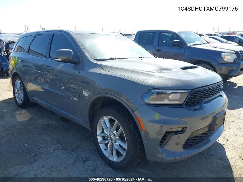 2021 Dodge Durango R/T VIN: 1C4SDHCTXMC799176 Lot: 40296723