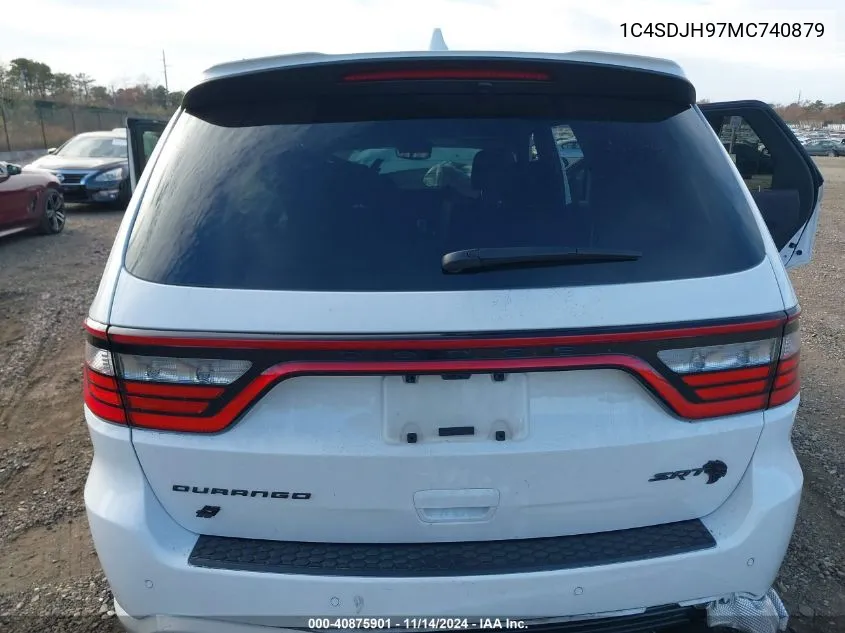 2021 Dodge Durango Srt Hellcat Awd VIN: 1C4SDJH97MC740879 Lot: 40875901