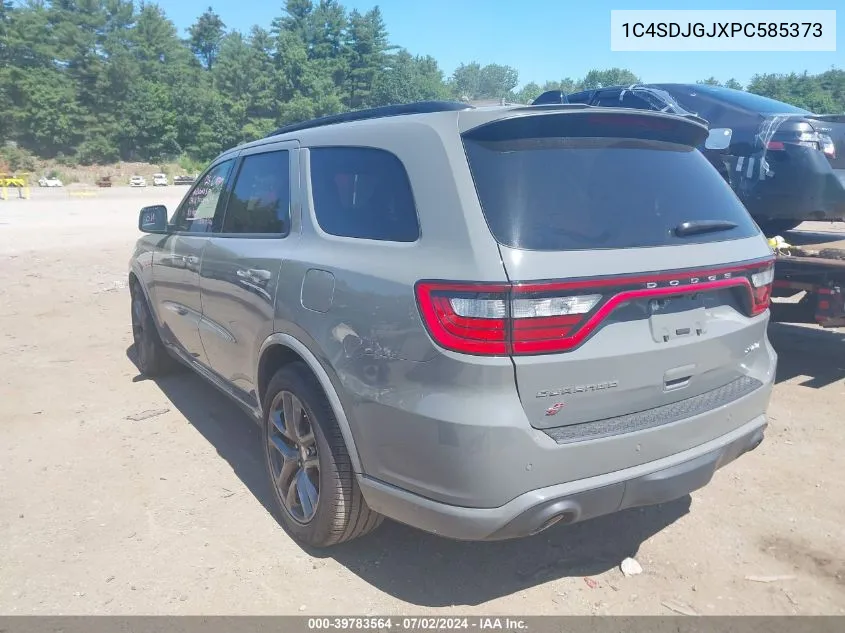 2023 Dodge Durango Srt 392 Premium Awd VIN: 1C4SDJGJXPC585373 Lot: 39783564