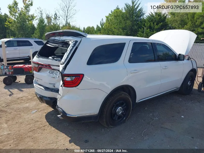 2023 Dodge Durango Pursuit Awd VIN: 1C4RDJFG7PC657893 Lot: 40171265