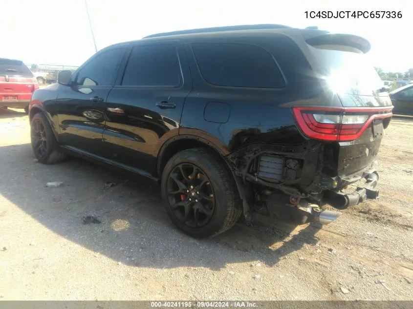 1C4SDJCT4PC657336 2023 Dodge Durango R/T Plus Awd