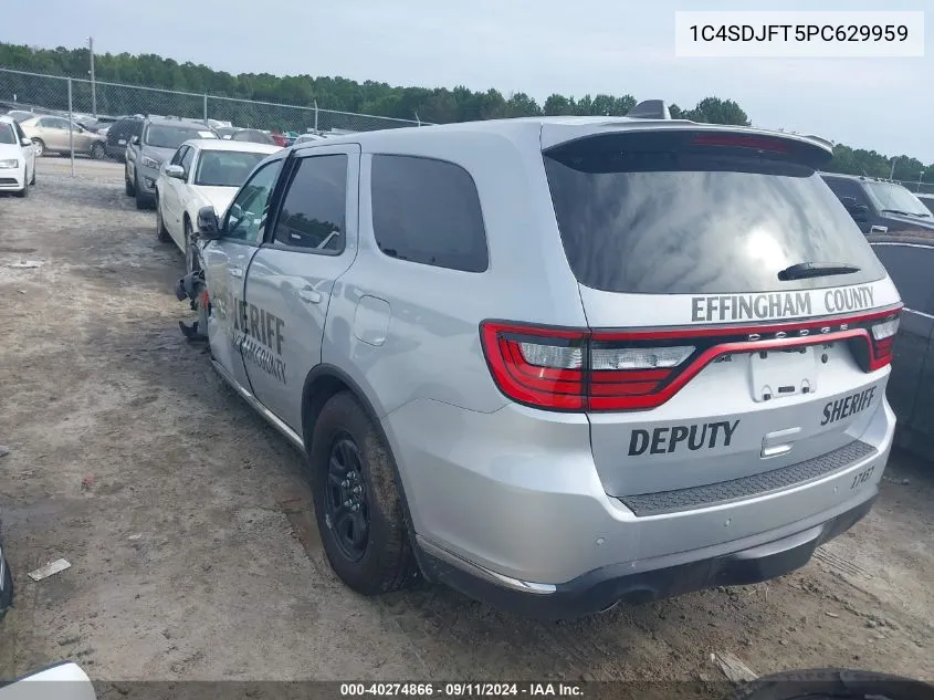 1C4SDJFT5PC629959 2023 Dodge Durango Pursuit/Enforcer