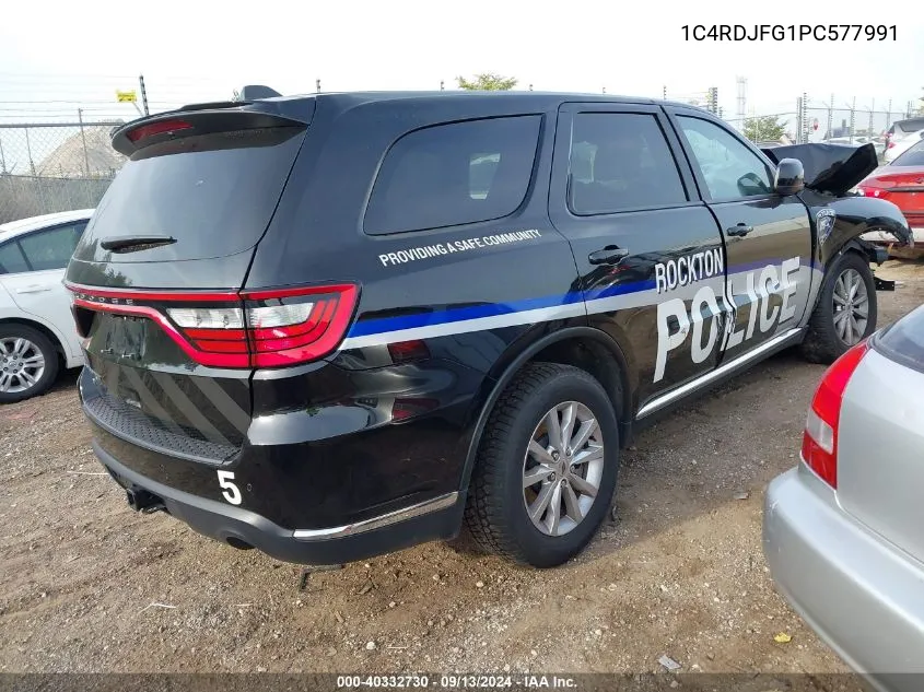 1C4RDJFG1PC577991 2023 Dodge Durango Pursuit/Enforcer