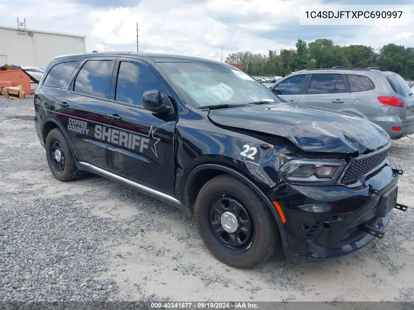 2023 Dodge Durango Pursuit Awd VIN: 1C4SDJFTXPC690997 Lot: 40341677