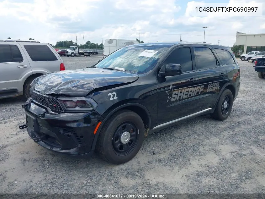 1C4SDJFTXPC690997 2023 Dodge Durango Pursuit Awd