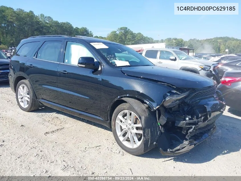 2023 Dodge Durango Gt Plus Rwd VIN: 1C4RDHDG0PC629185 Lot: 40398754