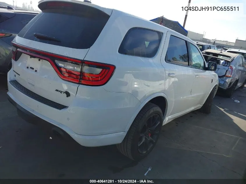 2023 Dodge Durango Srt Hellcat VIN: 1C4SDJH91PC655511 Lot: 40641281