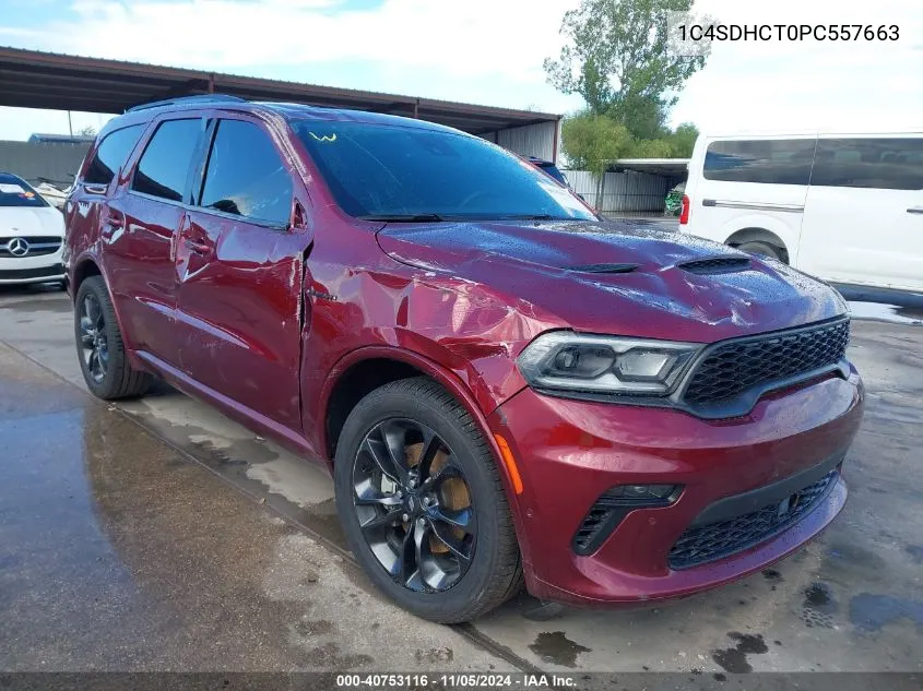 1C4SDHCT0PC557663 2023 Dodge Durango R/T Plus Rwd