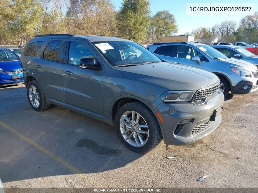 2023 Dodge Durango Gt Plus Awd VIN: 1C4RDJDGXPC626527 Lot: 40756561