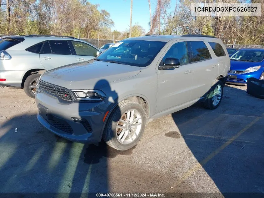 2023 Dodge Durango Gt Plus Awd VIN: 1C4RDJDGXPC626527 Lot: 40756561